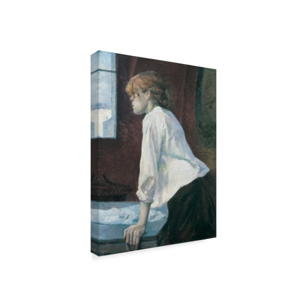 Henri De Toulouse-Lautrec 'La Blanchisseuse, 1886-87' Canvas Art,18x24